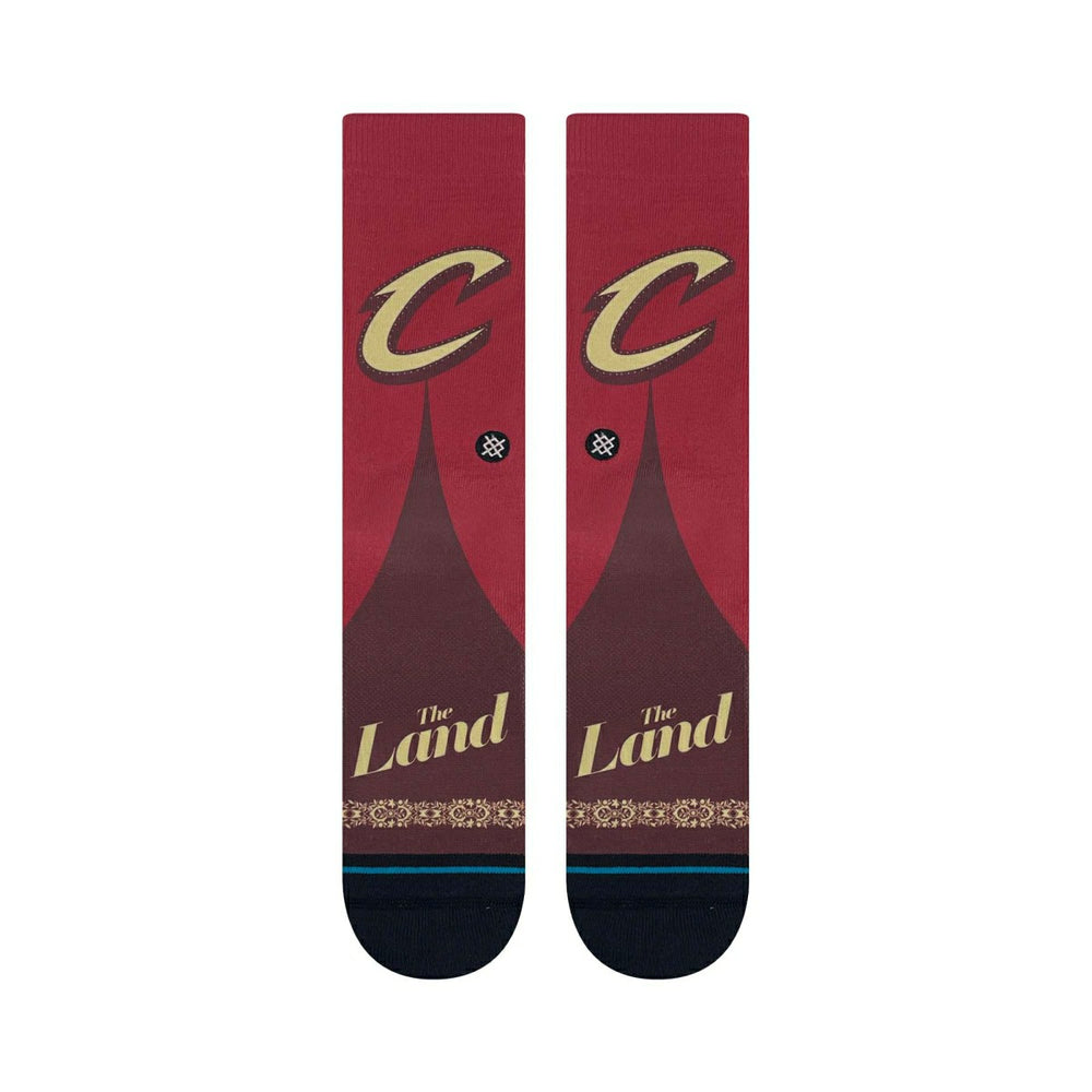 Cleveland Cavaliers 2023/24 NBA City Edition Stance Crew Socks Taass sale