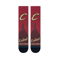 Cleveland Cavaliers 2023/24 NBA City Edition Stance Crew Socks Taass sale