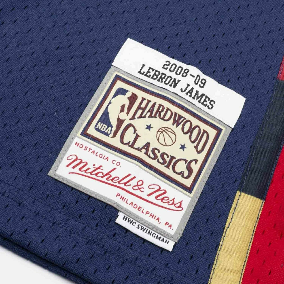 LeBron James #23 Cleveland Cavaliers 2008-09 Mitchell & Ness Swingman NBA Jersey Lifestyle