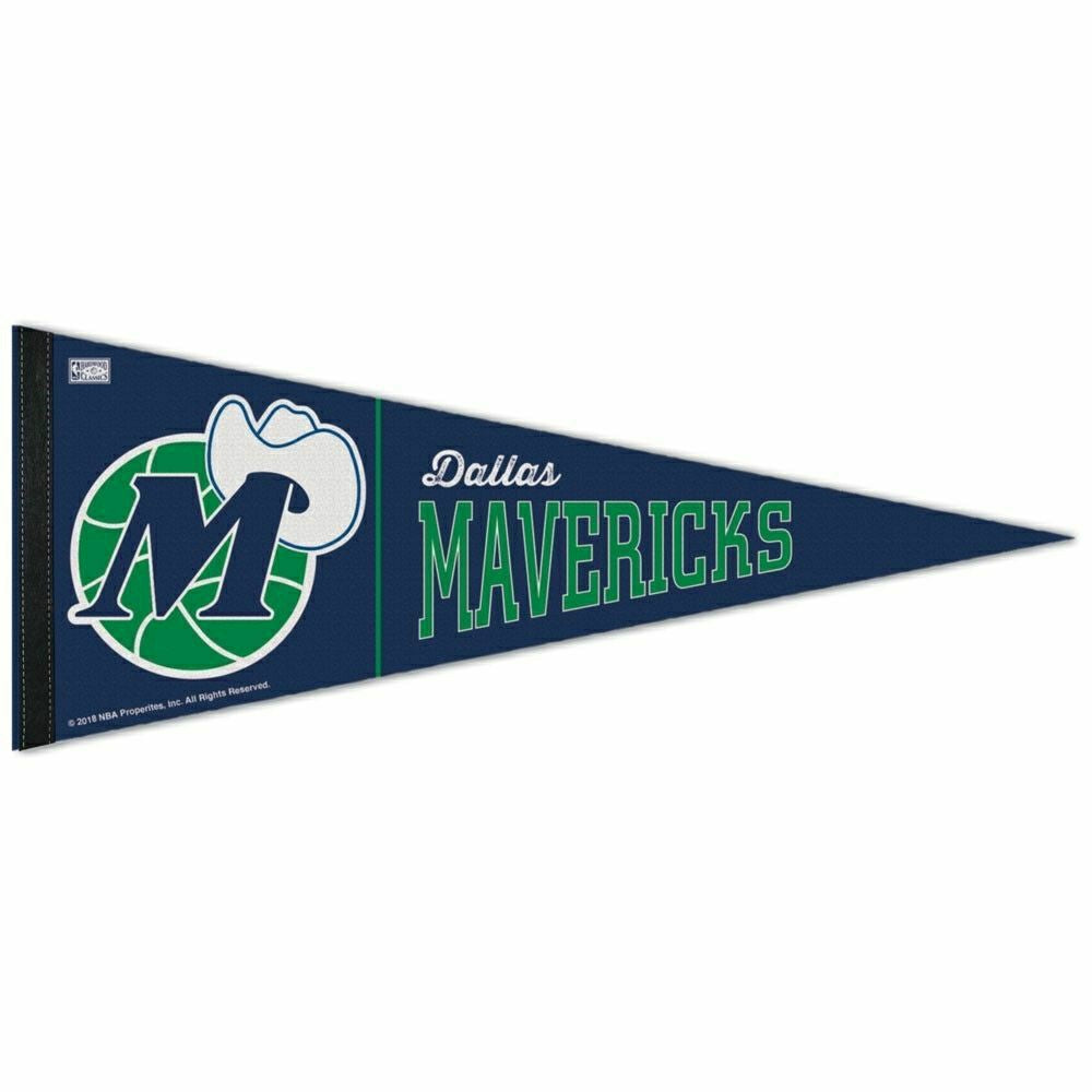 Dallas Mavericks Hardwood Classics Premium NBA Pennant Taass sale