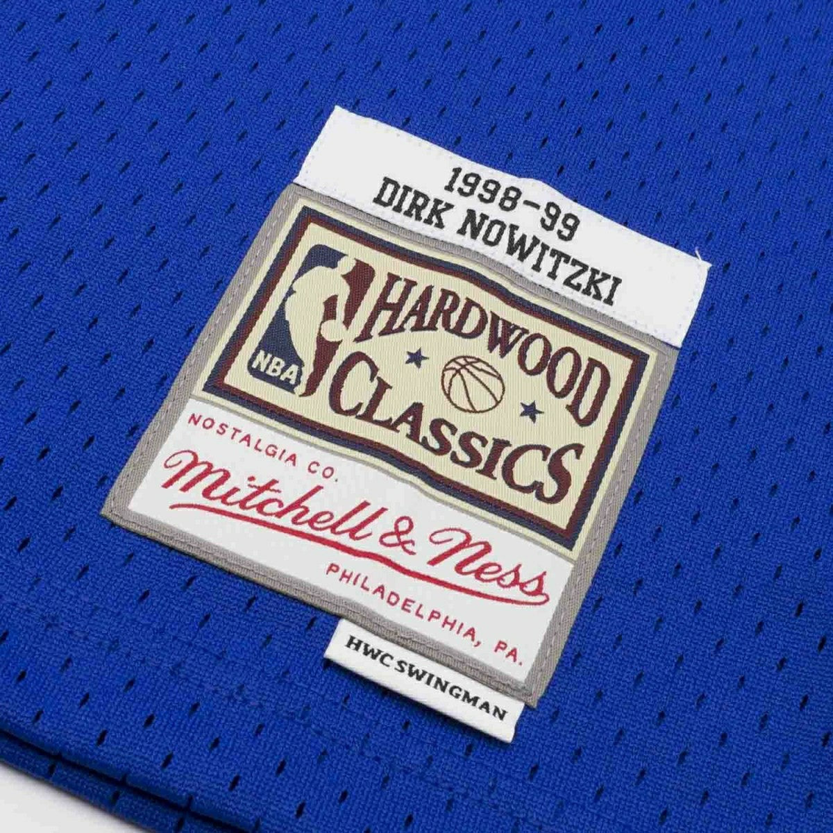 Dirk Nowitzki #41 Dallas Mavericks 1998-99 Swingman NBA Jersey Blue Taass sale