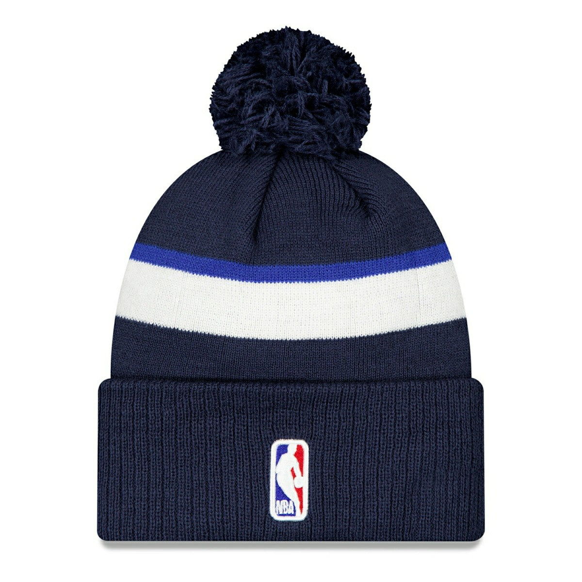 Dallas Mavericks 2025-26 NBA Statement Edition Knit Hat Navy Taass for sale