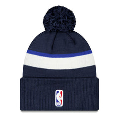 Dallas Mavericks 2025-26 NBA Statement Edition Knit Hat Navy Taass for sale