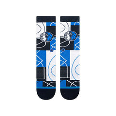 Dallas Mavericks Zone Stance NBA Crew Socks Taass sale