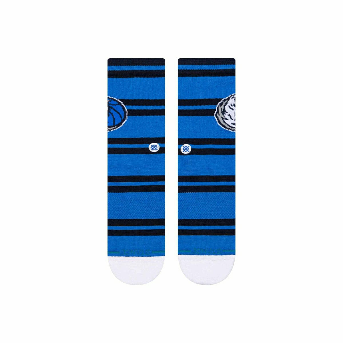 Dallas Mavericks Stance Prep School NBA Crew Socks Blue Taass for sale
