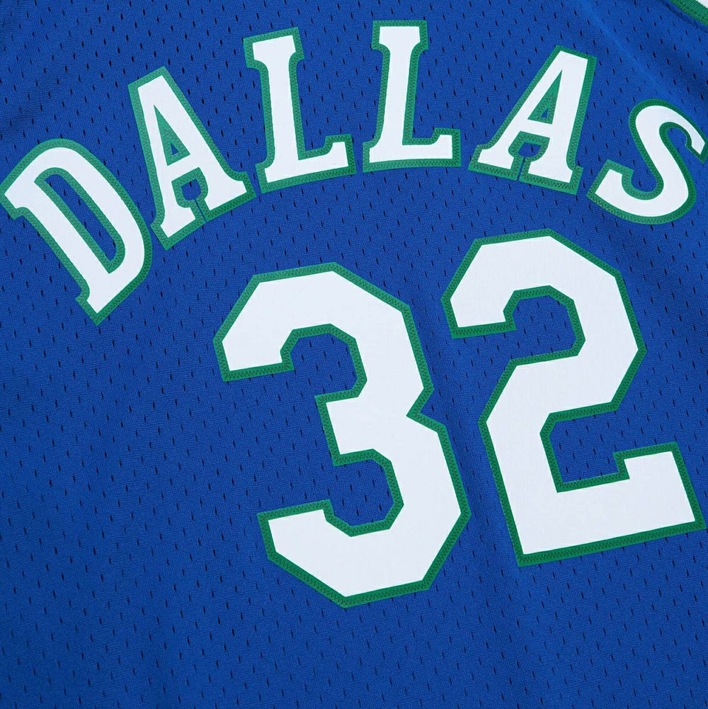 Jamal Mashburn #32 Dallas Mavericks 1993-94 Mitchell & Ness Swingman NBA Jersey Blue Lifestyle