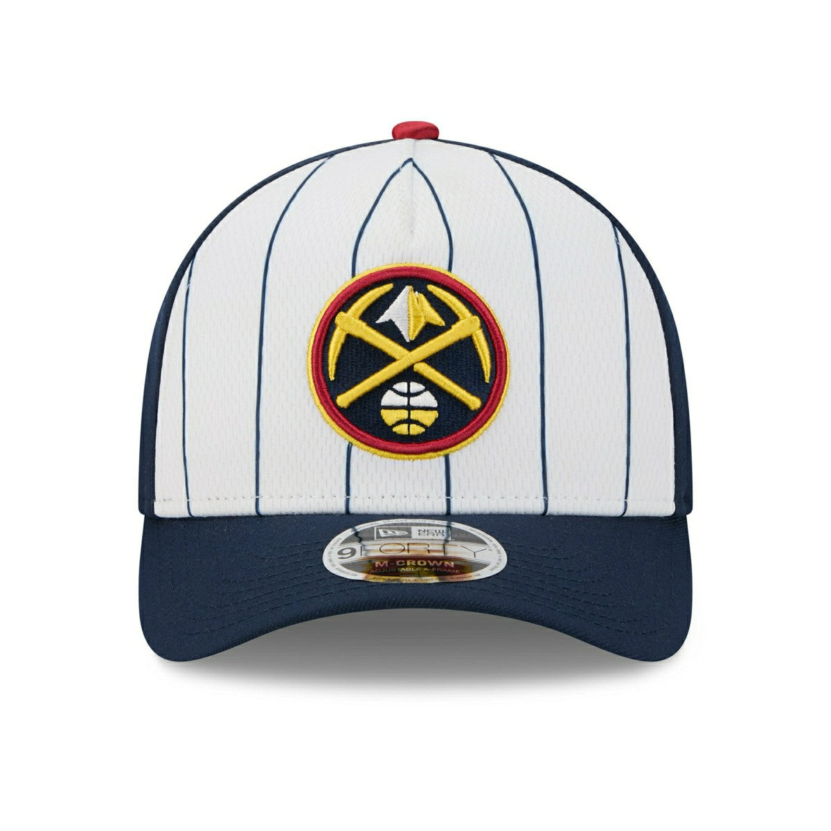 Denver Nuggets 2025-26 NBA Tip-Off 9FORTY M-Crown A-Frame Snapback Cap Fashion