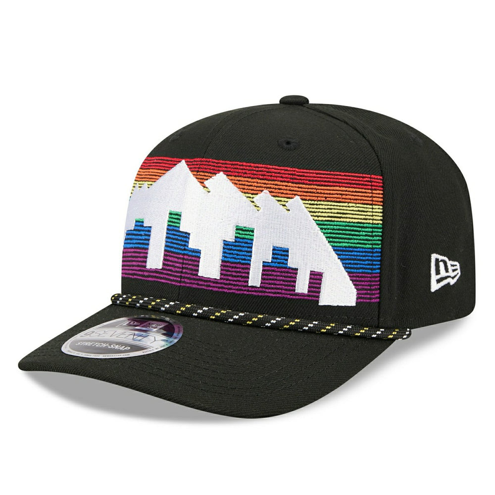 Denver Nuggets 2025-26 NBA City Edition 9SEVENTY Stretch-Snap Cap Taass sale
