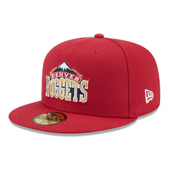 Denver Nuggets 1993-2002 Hardwood Classics 59FIFTY Fitted Cap Red Taass US