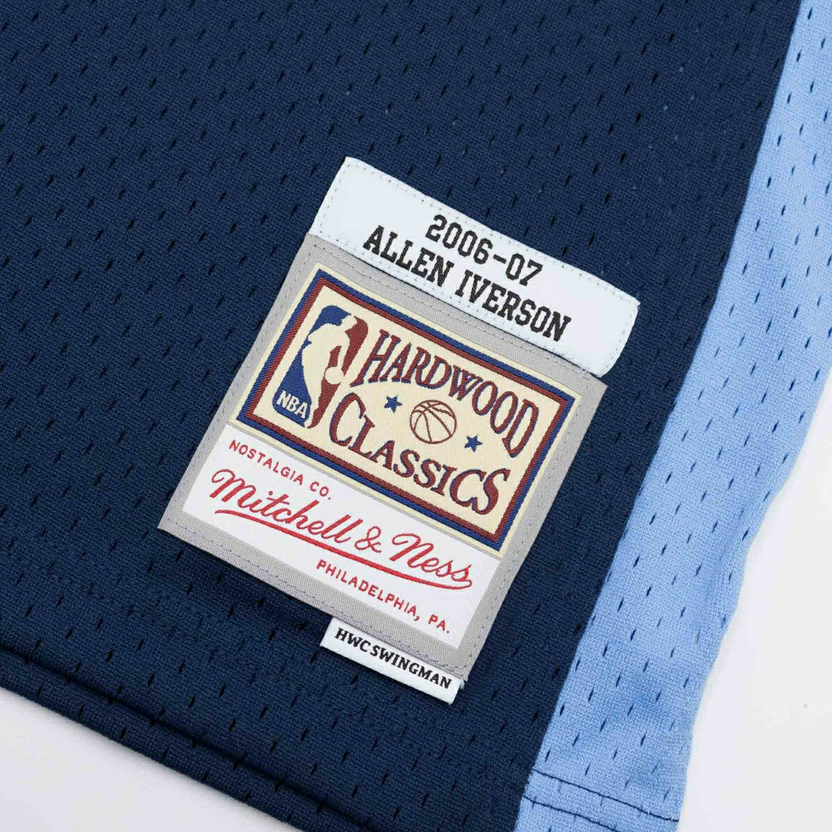 Allen Iverson #3 Denver Nuggets 2006-07 Mitchell & Ness Swingman NBA Jersey Navy Classic