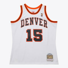 Carmelo Anthony #15 Denver Nuggets 2006-07 Mitchell & Ness Swingman NBA Jersey White Lifestyle