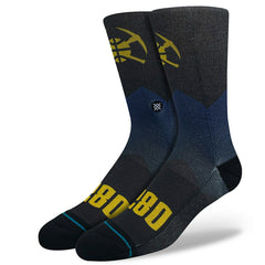Denver Nuggets 2023/24 NBA City Edition Stance Crew Socks Classic