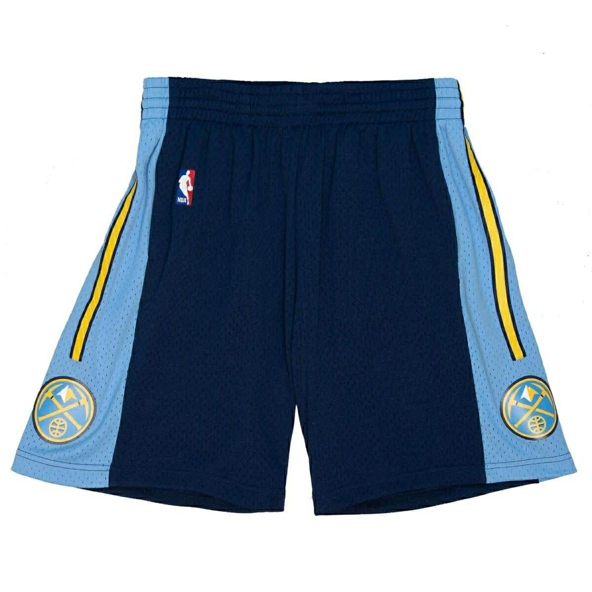 Denver Nuggets 2006-07 Mitchell & Ness Swingman NBA Shorts Navy Taass for sale