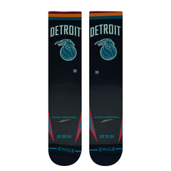 Detroit Pistons 2025-26 NBA City Edition Crew Socks Fashion