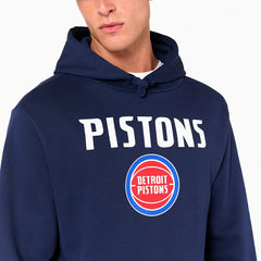 Detroit Pistons Team Logo Hoodie NBA Sweatshirt Lifestyle