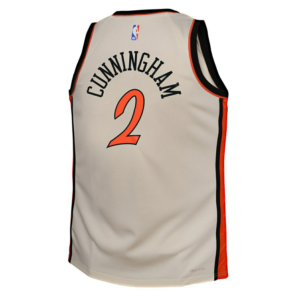 Cade Cunningham #2 Detroit Pistons 2024-25 City Edition Nike Swingman NBA Jersey (YOUTH) Taass US