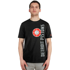 Detroit Pistons 2024 NBA City Edition New Era T-Shirt Black Classic
