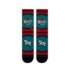 Detroit Pistons Classic Mini Ball Stance Crew Socks Lifestyle
