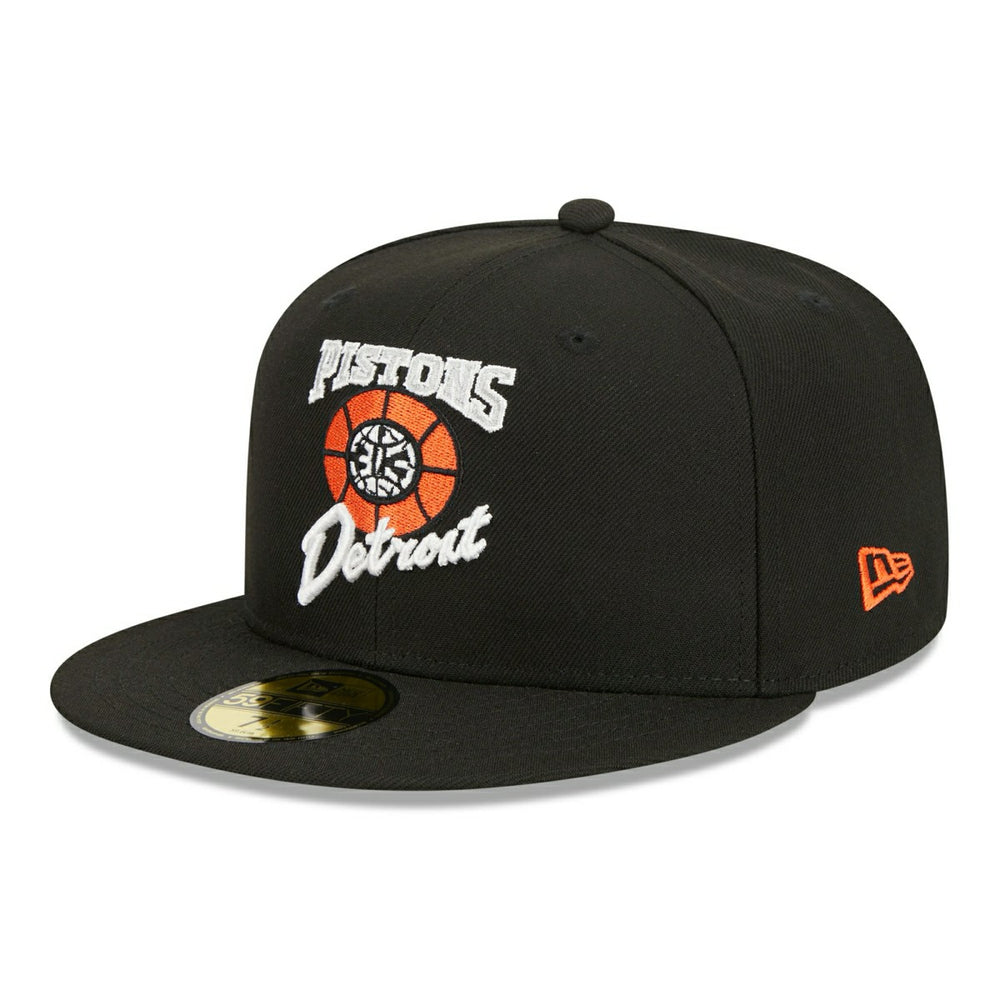 Detroit Pistons 2023 NBA City Edition New Era 59FIFTY Fitted Cap Alternate Classic