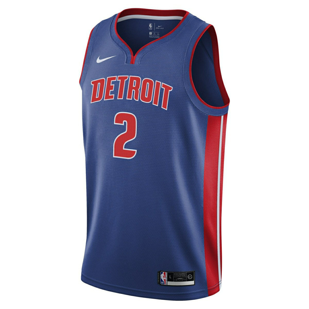 Cade Cunningham #2 Detroit Pistons Nike Icon Swingman NBA Jersey (YOUTH) Classic