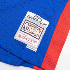 Chauncey Billups #1 Detroit Pistons 2003-04 Mitchell & Ness Swingman NBA Jersey Blue Lifestyle