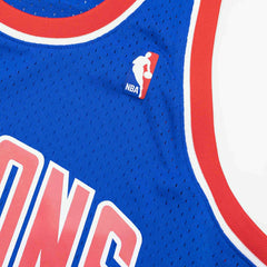 Joe Dumars #4 Detroit Pistons 1988-89 Swingman NBA Jersey Blue Taass sale