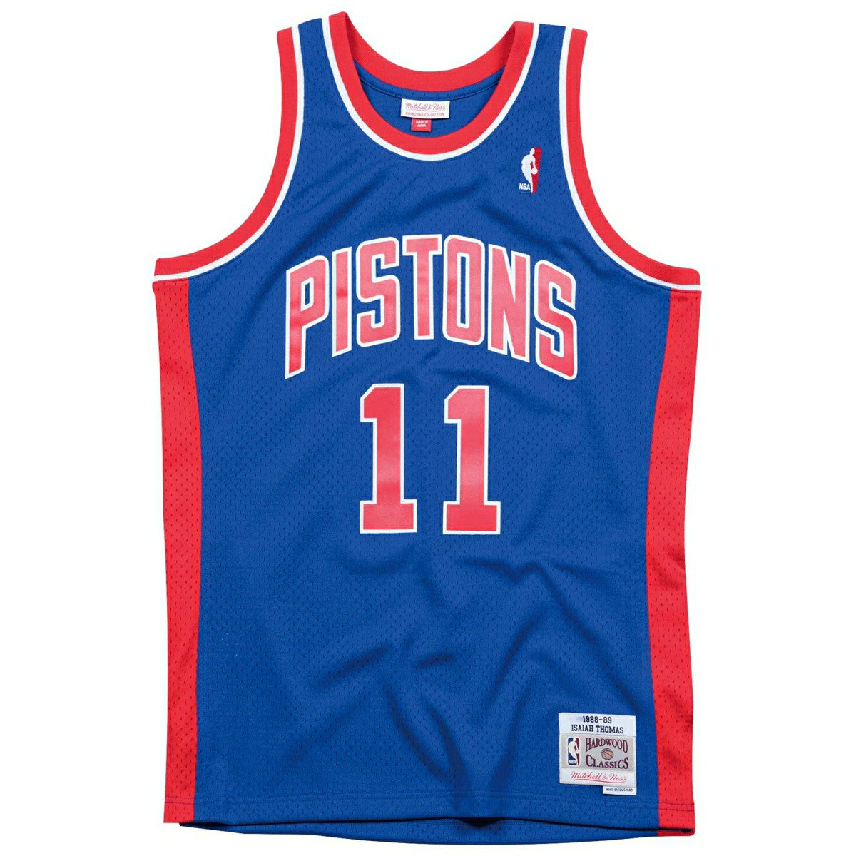 Isiah Thomas #11 Detroit Pistons 1988-89 Mitchell & Ness Swingman NBA Jersey Taass sale