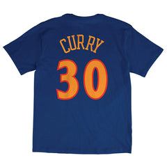 Stephen Curry #30 Golden State Warriors Classic NBA T-Shirt Navy Taass US