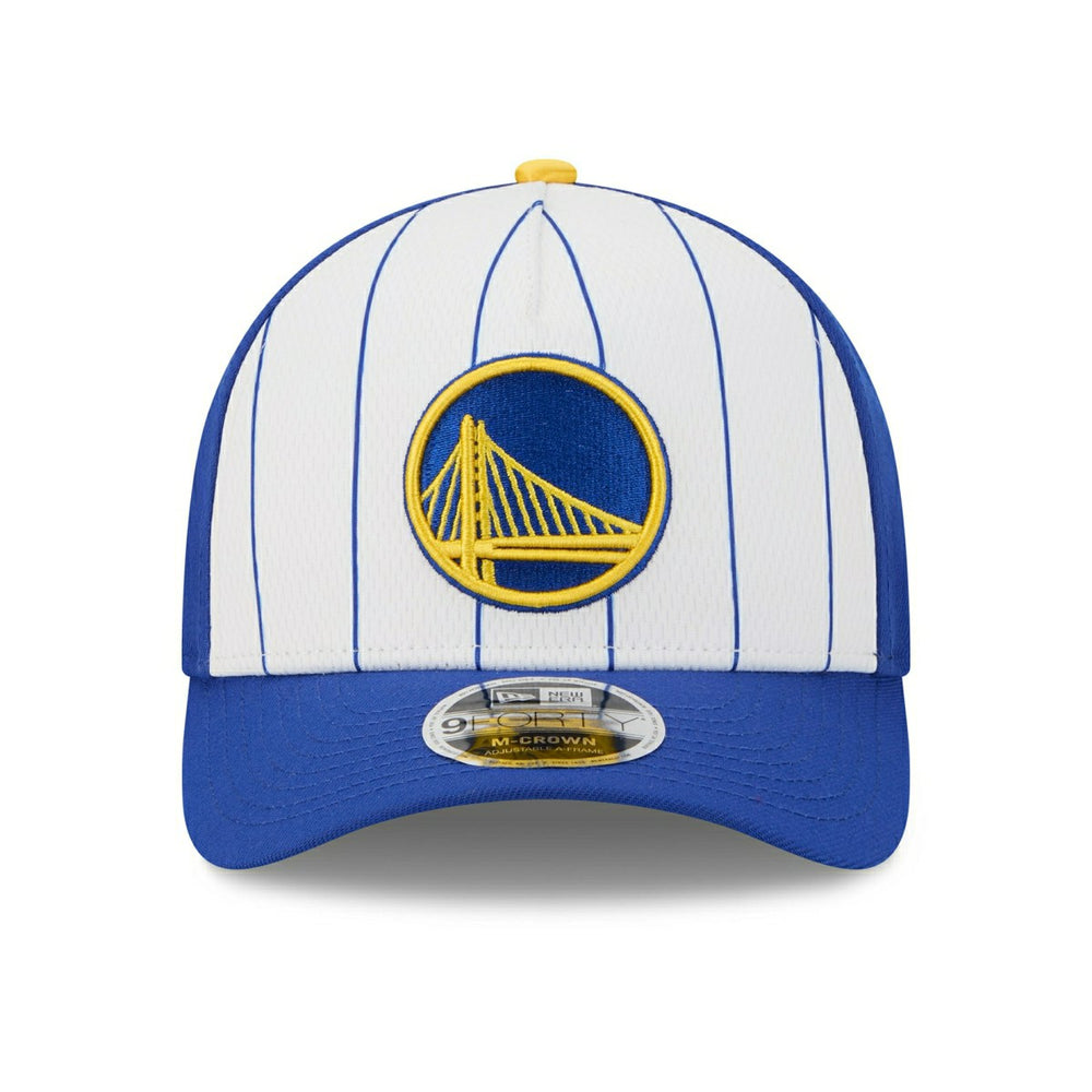 Golden State Warriors 2025-26 NBA Tip-Off 9FORTY M-Crown A-Frame Snapback Cap Taass for sale