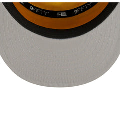 Golden State Warriors 2025-26 NBA Tip-Off 9FIFTY Split Panel Snapback Cap Lifestyle