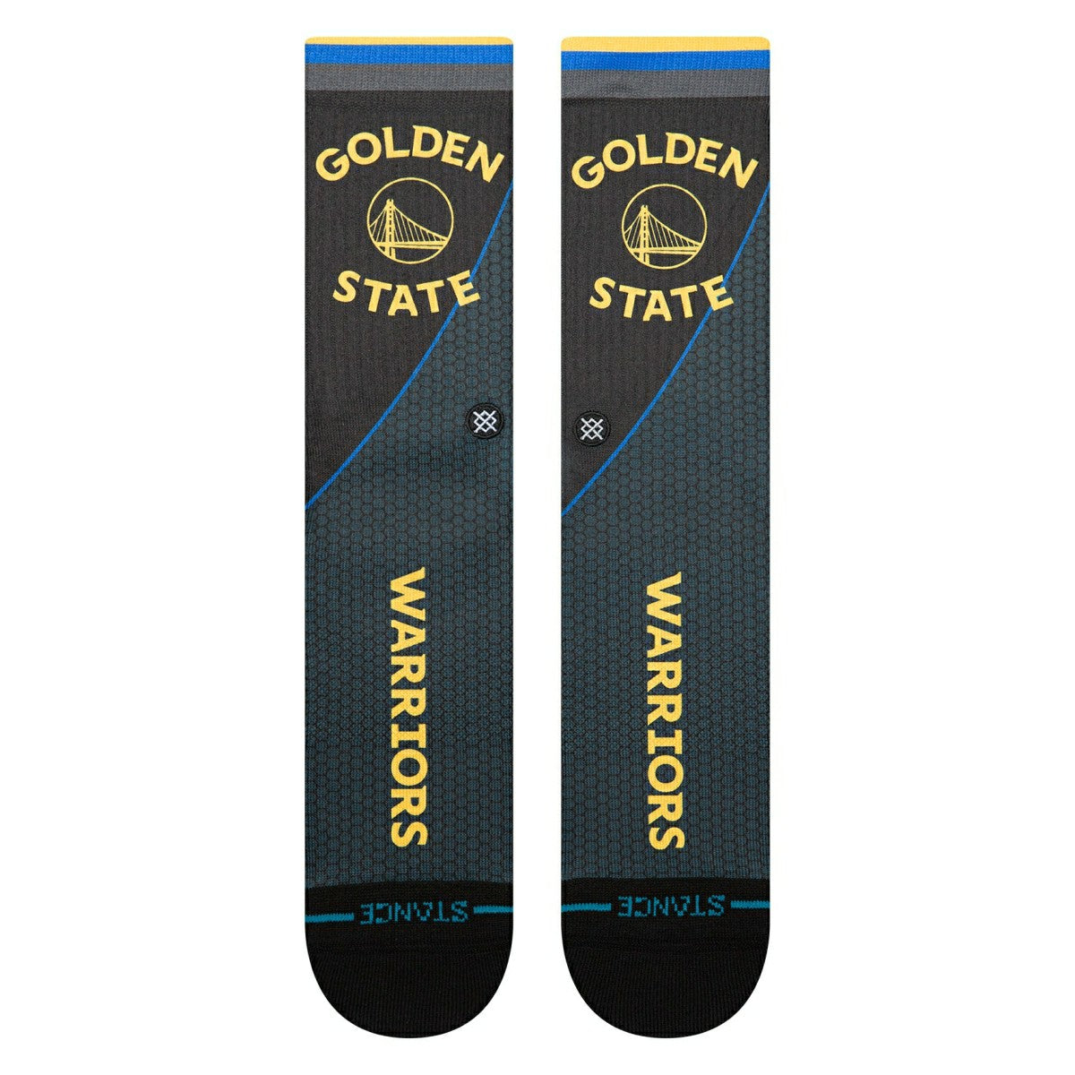 Golden State Warriors 2025-26 NBA Statement Edition Crew Socks Fashion