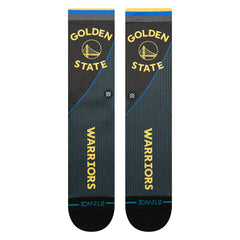 Golden State Warriors 2025-26 NBA Statement Edition Crew Socks Fashion
