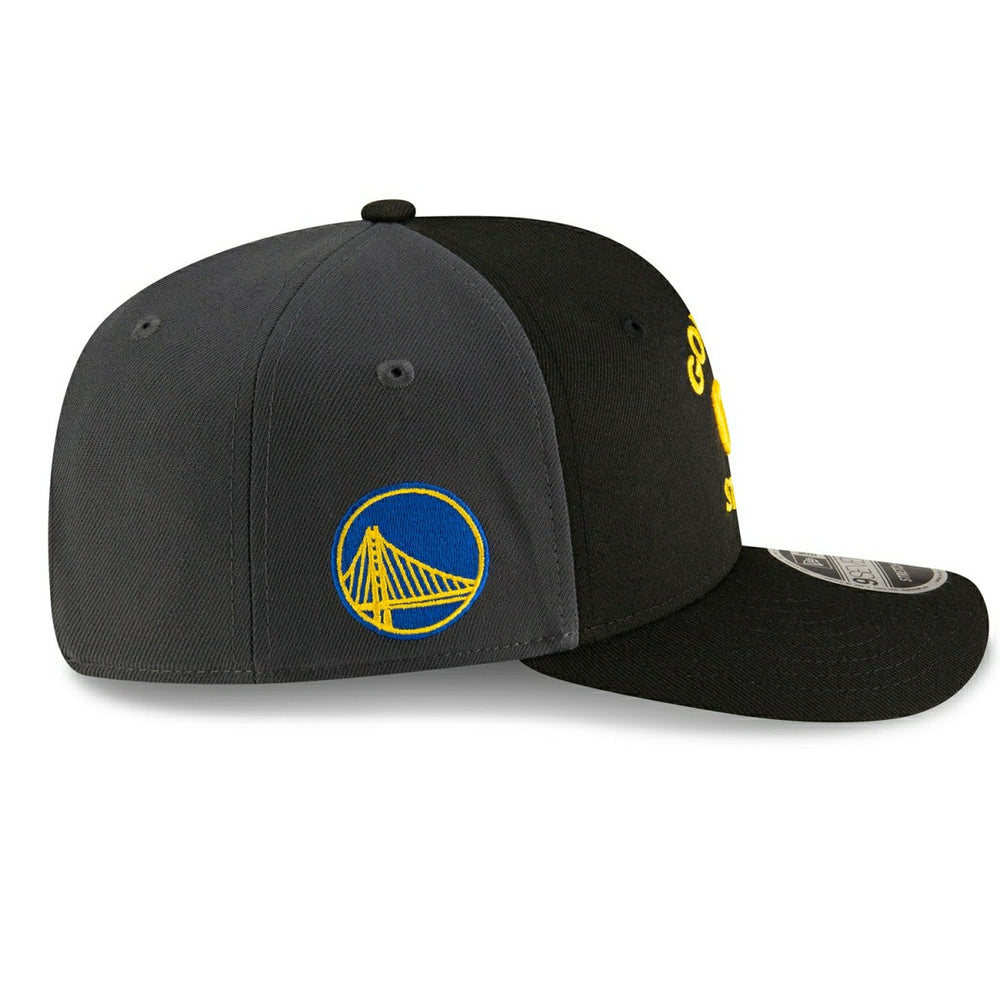 Golden State Warriors 2025-26 NBA Statement Stretch-Snap 9SEVENTY Cap Black Taass for sale