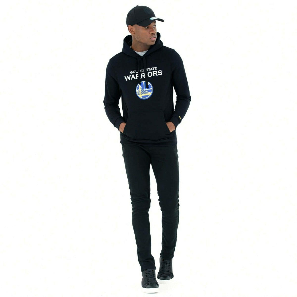 Golden State Warriors Team Logo Hoodie NBA Sweatshirt Lifestyle
