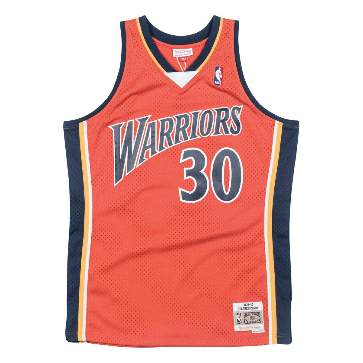 Stephen Curry #30 Golden State Warriors 1993-94 Swingman NBA Jersey Orange Taass US