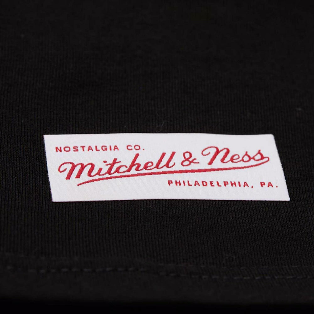 Steph Curry Mitchell & Ness Real Big Face NBA Tee Black Taass sale