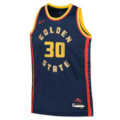 Stephen Curry #30 Golden State Warriors 2024-25 City Edition Nike Swingman NBA Jersey (YOUTH) Fashion
