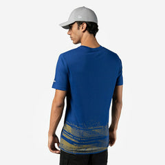 Golden State Warriors 2024 NBA Tip-Off New Era T-Shirt Blue Classic