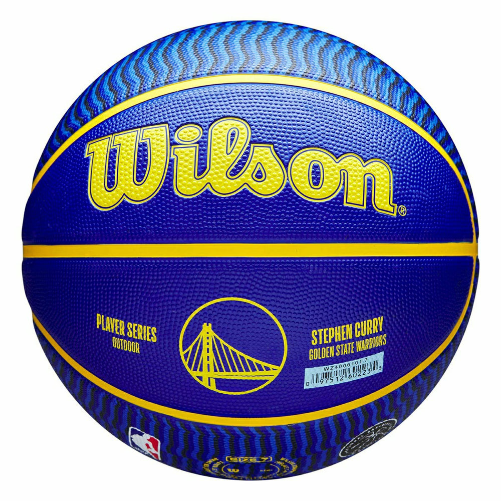 Stephen Curry Golden State Warriors NBA Icon Outdoor Basketball (Size 7) Classic