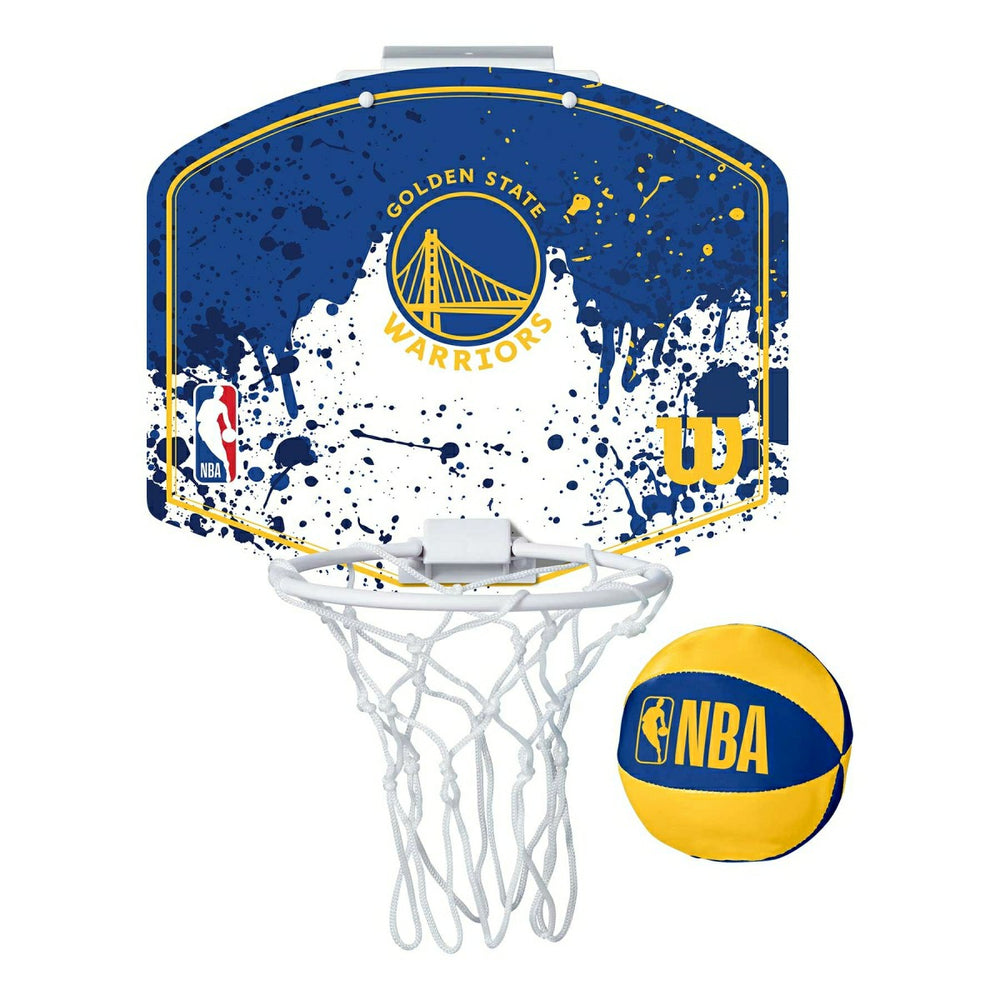 Golden State Warriors Wilson DRV NBA Mini Hoop Set Lifestyle
