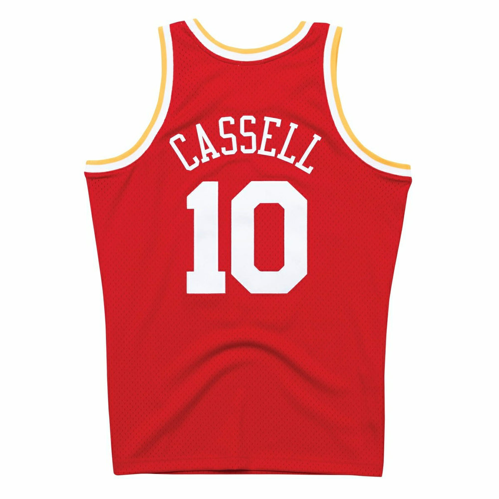 Sam Cassell #10 Houston Rockets 1993-94 Swingman NBA Jersey Red Taass US