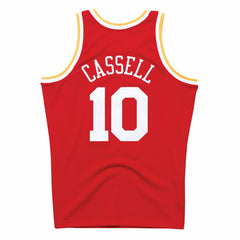 Sam Cassell #10 Houston Rockets 1993-94 Swingman NBA Jersey Red Taass US