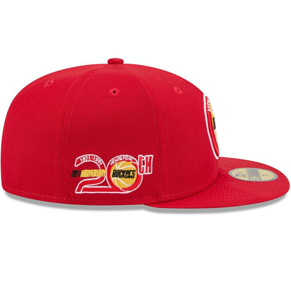 Houston Rockets 1972-1994 Hardwood Classics 59FIFTY Fitted Cap Red Taass for sale