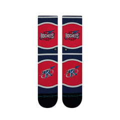 Houston Rockets Classic Mini Ball Stance Crew Socks Taass sale