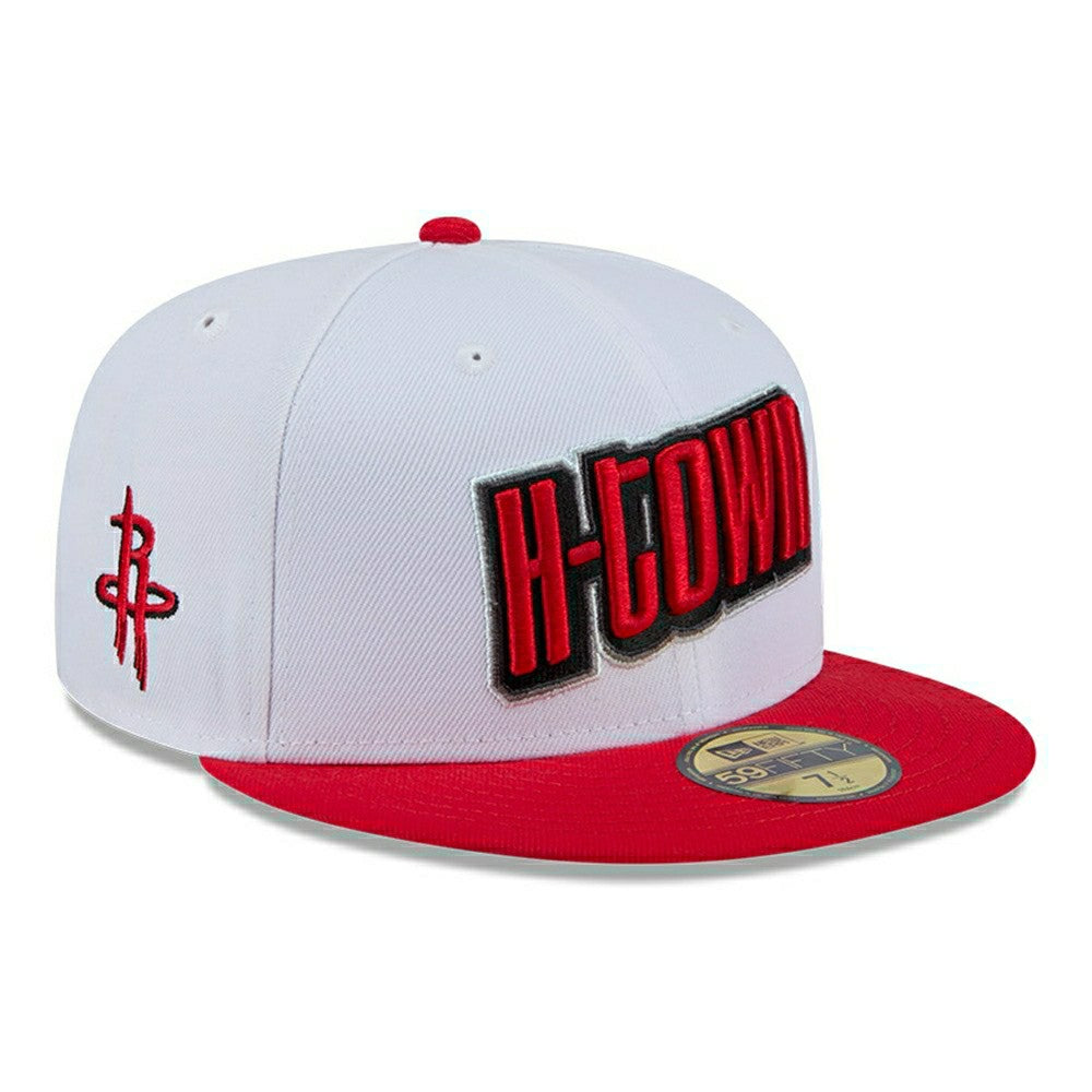Houston Rockets 2024 NBA City Edition New Era 59FIFTY Fitted Cap Taass for sale