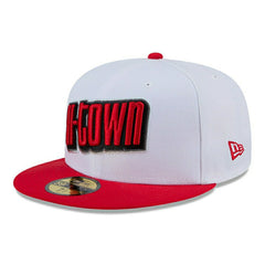 Houston Rockets 2024 NBA City Edition New Era 59FIFTY Fitted Cap Taass for sale