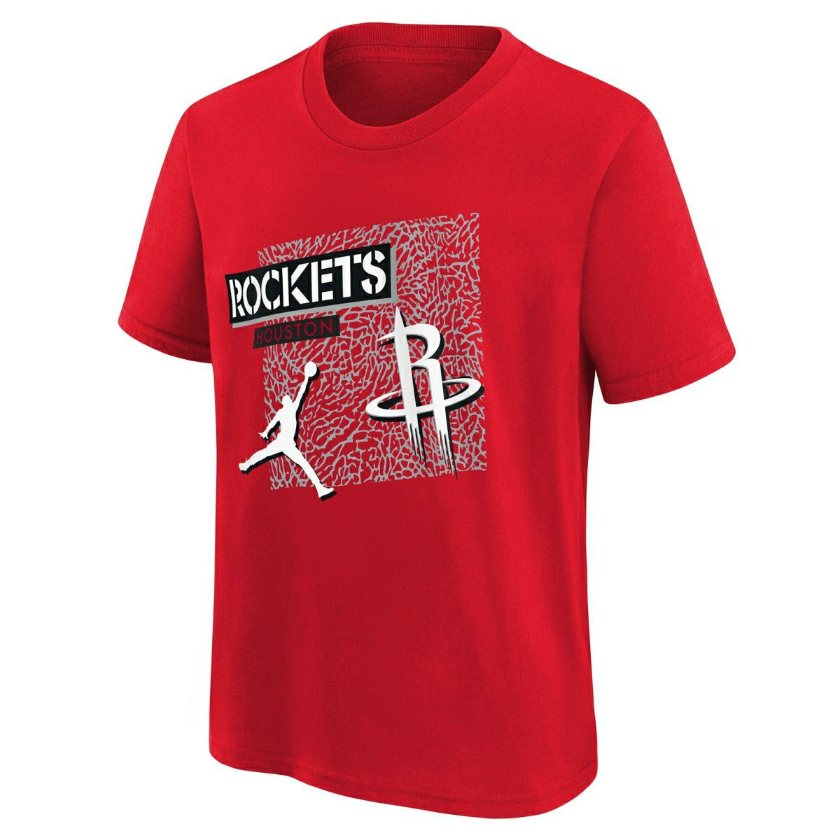 Houston Rockets Statement Jordan NBA T-Shirt Red (YOUTH) Fashion