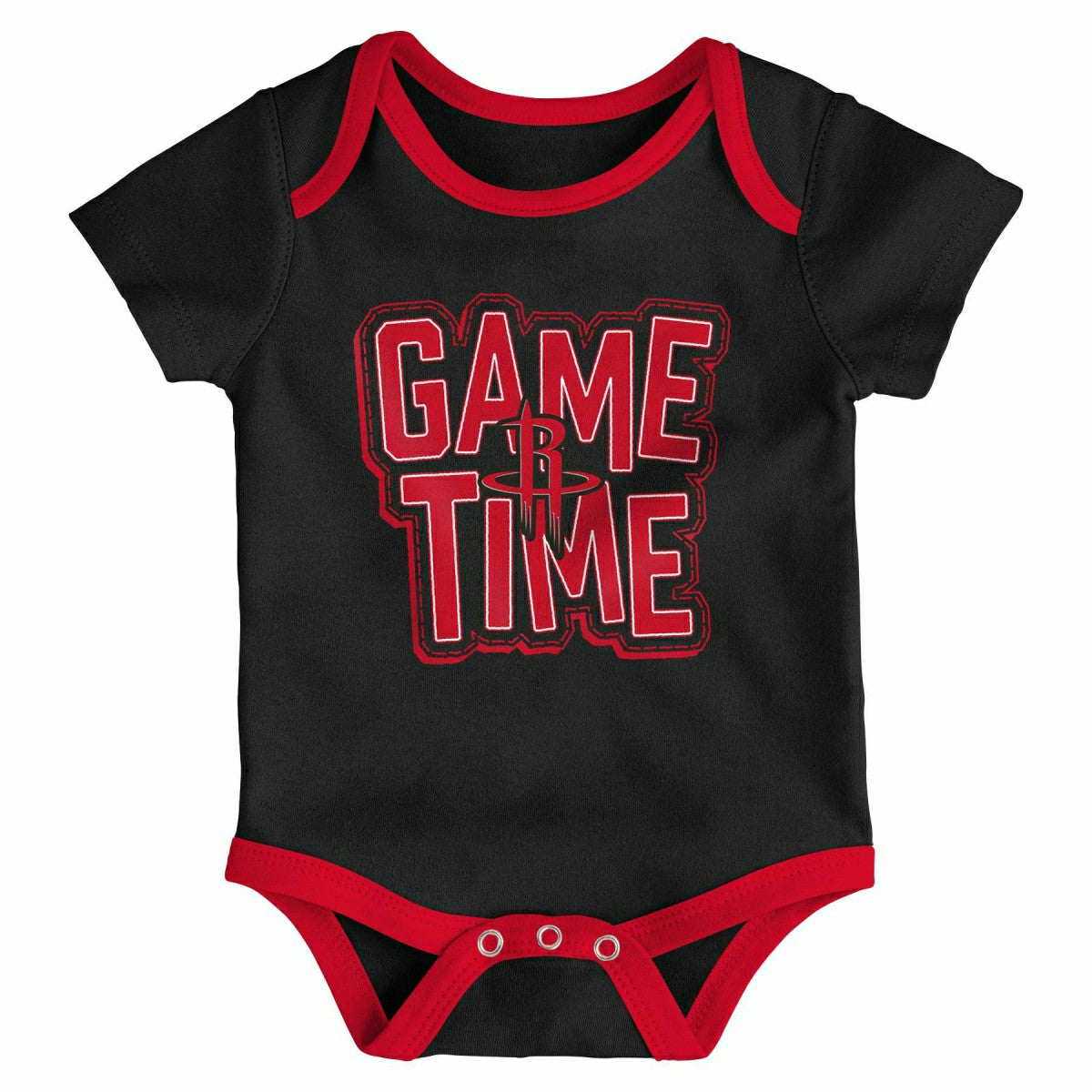 Houston Rockets Game Time NBA Baby Bodysuit Set (3-Piece) Lifestyle