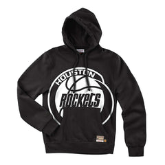 Houston Rockets Black Big Face 3.0 Mitchell & Ness NBA Hoodie Taass US