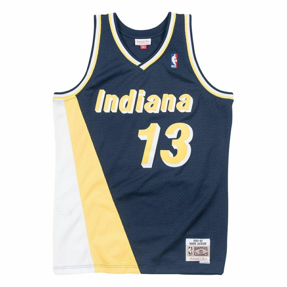 Mark Jackson #13 Indiana Pacers 1996-97 Swingman NBA Jersey Navy Taass sale